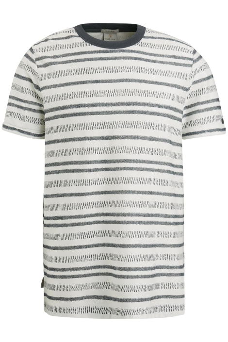 Cast Iron short sleeve r-neck regular fit tw